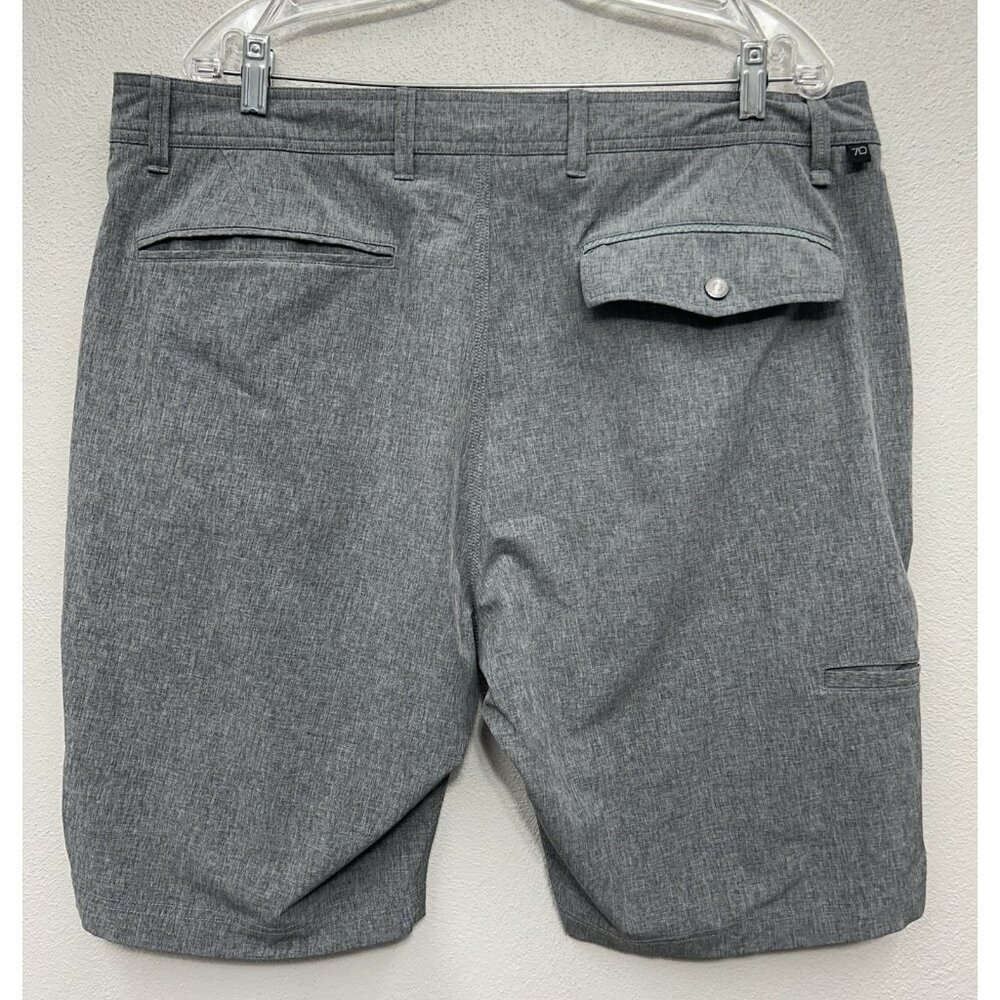 7 Diamonds Velocity Performance Shorts Size 38 Gr… - image 2